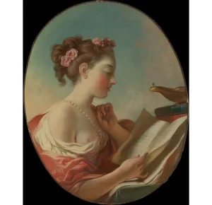 Jean Honoré Fragonard: Alegória ostražitosti, olej na plátne, okolo 1772, Metropolitné múzeum umenia, New York