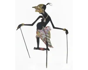 Wayang kulit, bábka Petruka (Punokawana) 