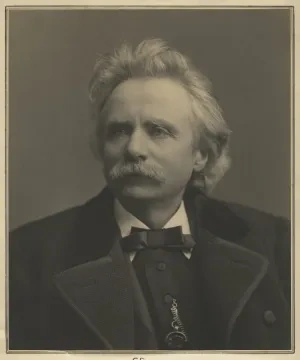 Francis Henry Hart: Edvard Hagerup Grieg, 1896, National Portrait Gallery, Londýn